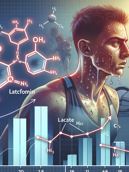 Metformine et effet sur le taux de lactate pendant les exercices intenses