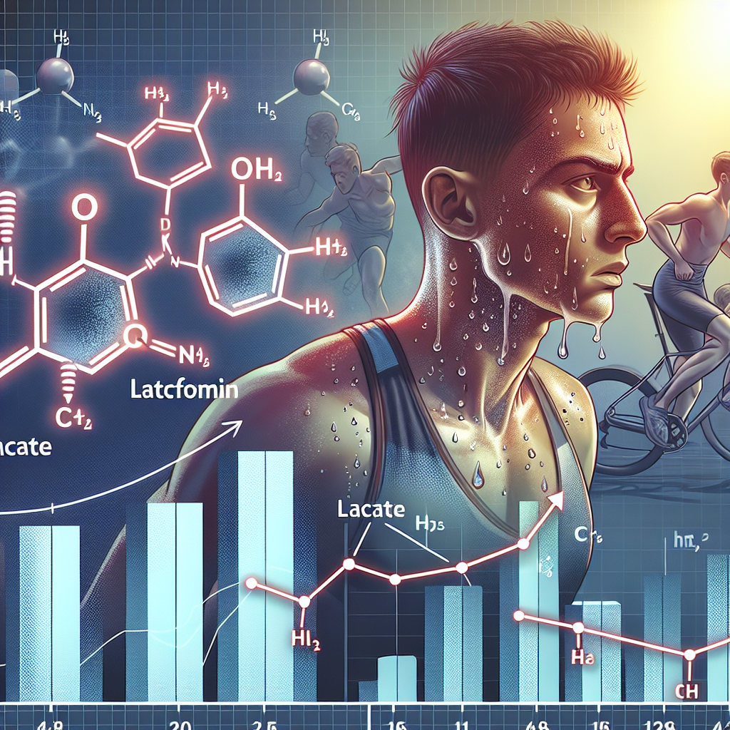 Metformine et effet sur le taux de lactate pendant les exercices intenses