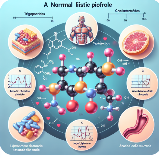 Utilisation de l'ézétimibe pour maintenir un profil lipidique normal après une cure de stéroïdes anabolisants