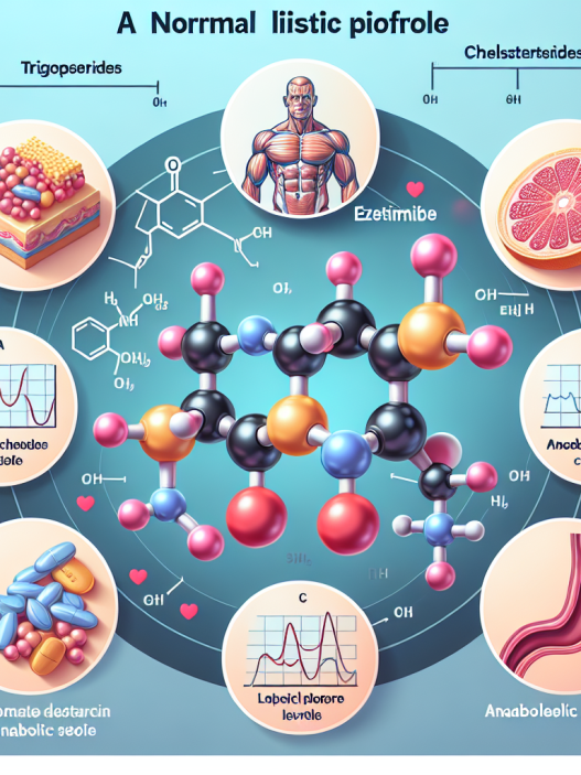 Utilisation de l'ézétimibe pour maintenir un profil lipidique normal après une cure de stéroïdes anabolisants
