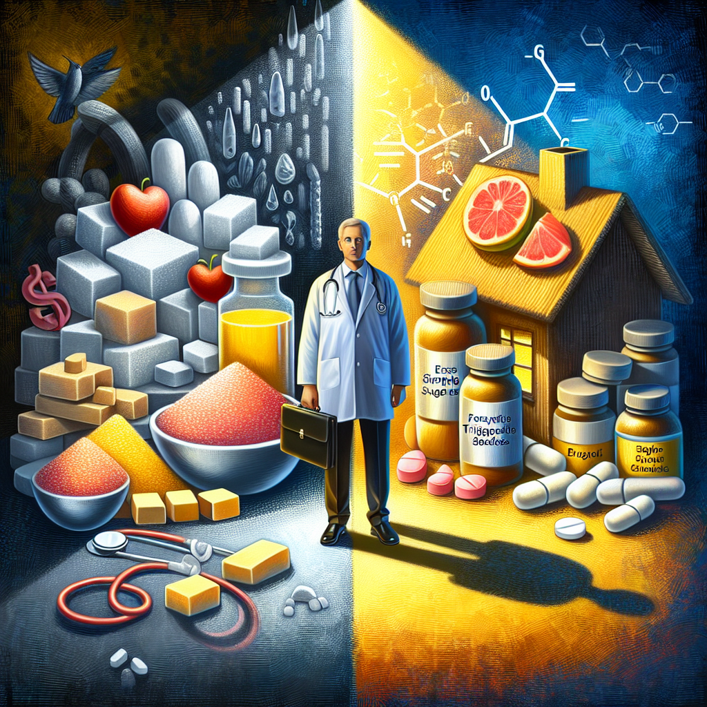Excès de sucres simples et TG : quand le médecin ajoute des médicaments axés sur les TG